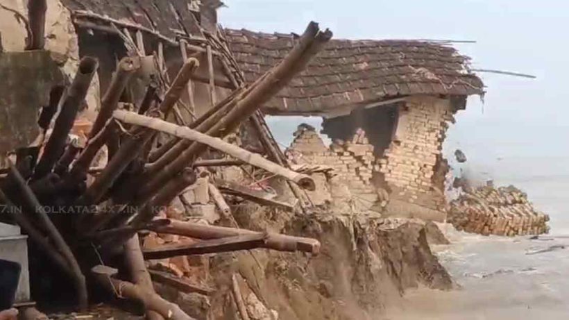 Murshidabad Villages Crumble as Ganges Erosion Intensifies, Hundreds Left Under Open Sky
