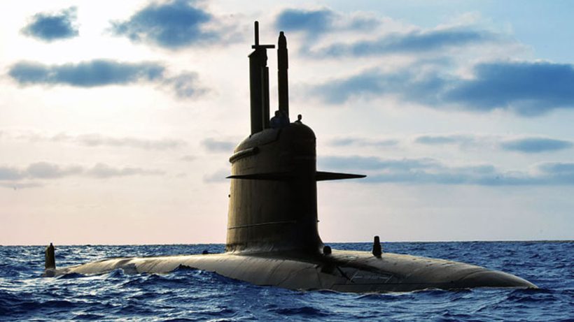 Indian Navy submarine