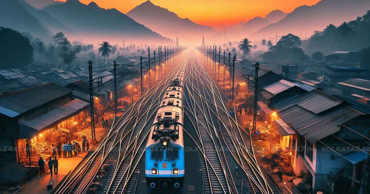 Northeast Frontier Railway Electrifies 64% of Network, Paving the Way for Indian Railways' Net-Zero Carbon Goal