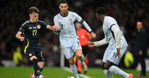 Ronaldo Held Scoreless as Portugal Draw with Scotland in Nations League