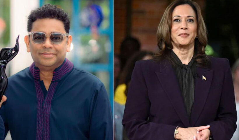 AR Rahman LKamala Harris