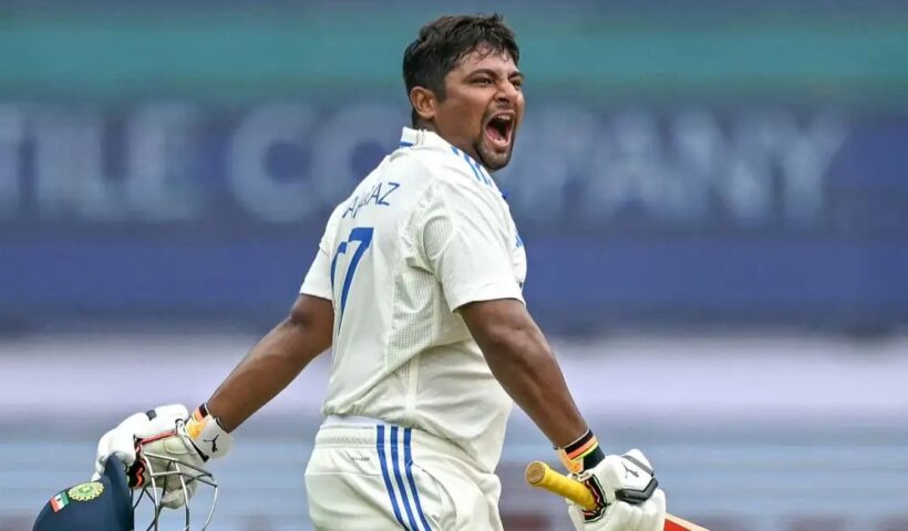 Sarfaraz Khan 1st Test Century