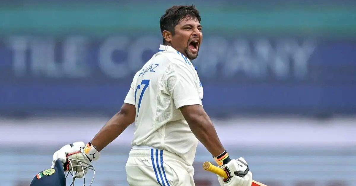 Sarfaraz Khan 1st Test Century