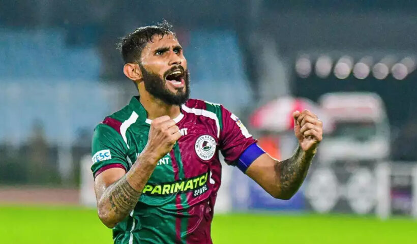 Subhaish Captain of Mohun Bagn SG মহামেডানের বিপক্ষে নামার আগে বিস্ফোরক বাগান অধিনায়ক