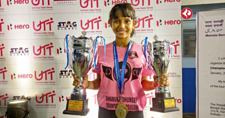 টেবল টেনিসে সোনার পদক জয় বাংলার মেয়ের Table Tennis U-17 National Championship Final