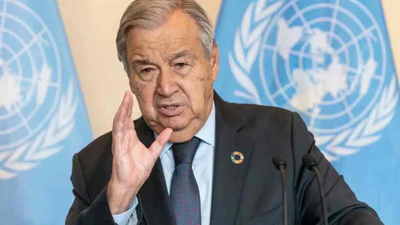 UN Secretary-General Antonio Guterres