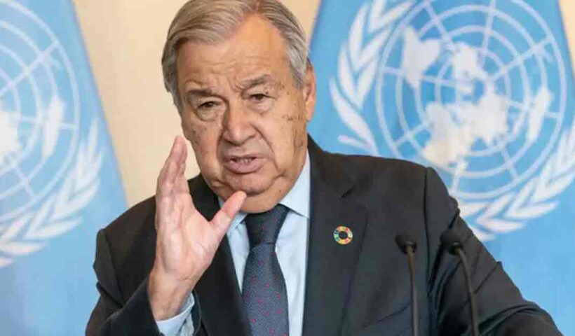 UN Secretary-General Antonio Guterres