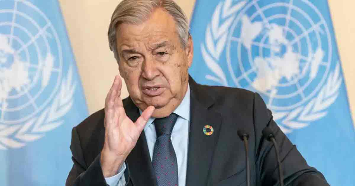 UN Secretary-General Antonio Guterres