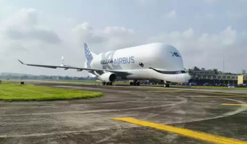 Beluga XL of the Airbus Beluga series