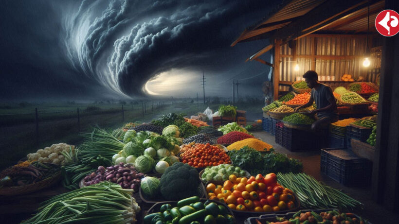 Cyclone Dana causes veg price hike