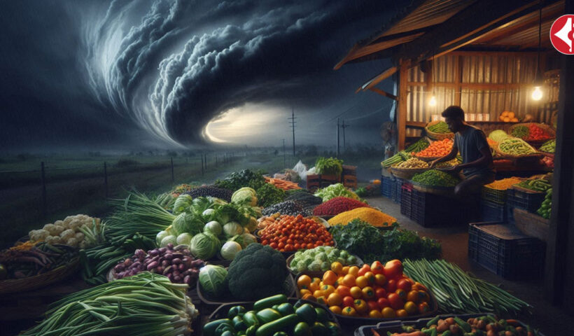 Cyclone Dana causes veg price hike