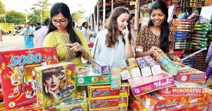 Diwali firecrackers