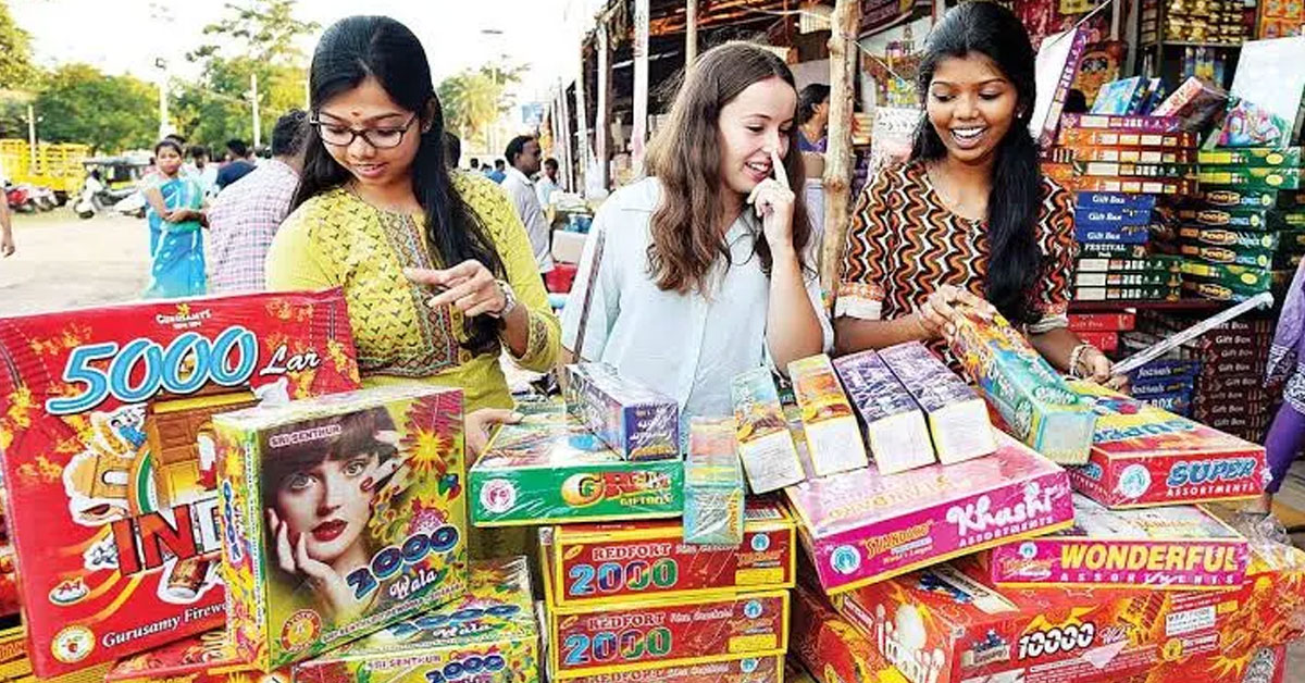 Diwali firecrackers