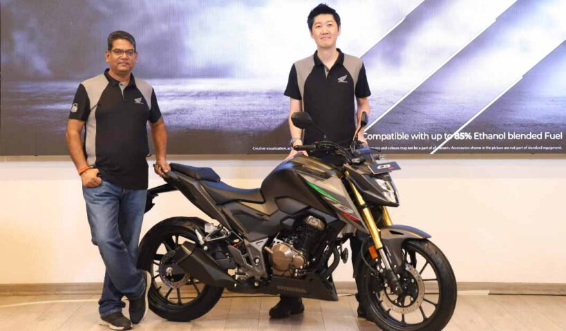 honda cb300f flex-fuel launched