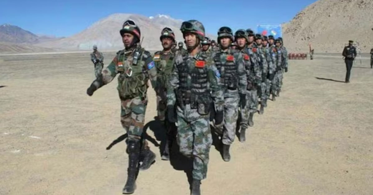 indian chinese army LAC বরাবর টহল দিতে ঐক্যমতে ভারত ও চিন