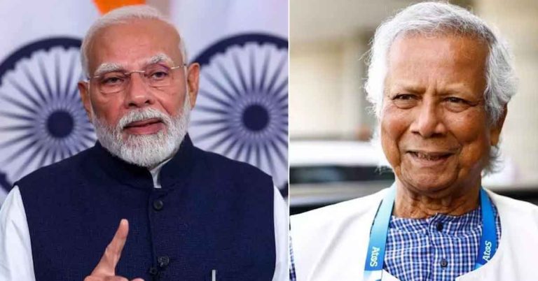 PM Modi Meet Bangladesh’s Muhammad Yunus in Thailand on bimstec summit