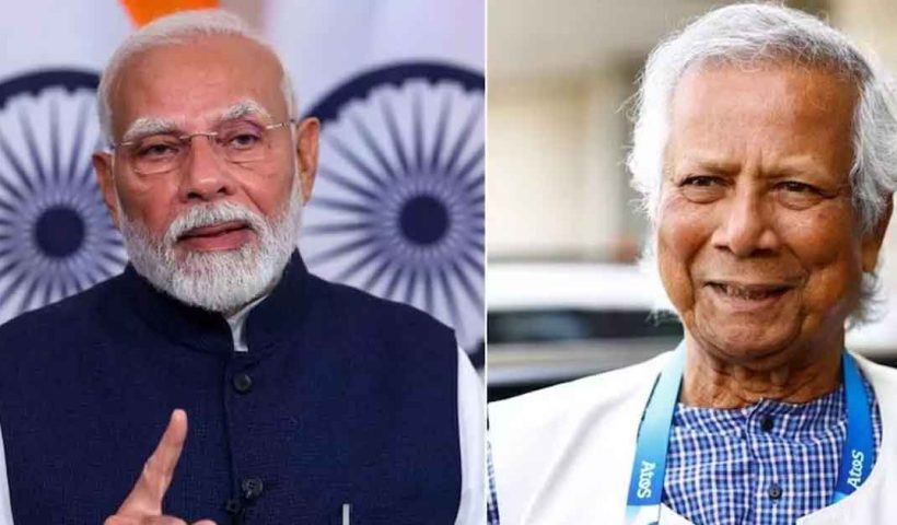 PM Modi Meet Bangladesh’s Muhammad Yunus in Thailand on bimstec summit