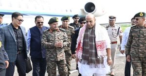 Rajnath Singh Diwali celebration with soldiers