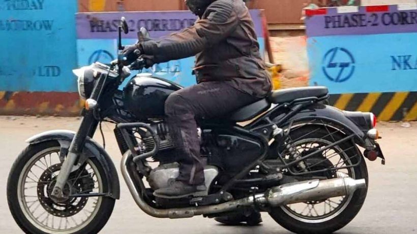 royal enfield bullet 650 twin spied testing