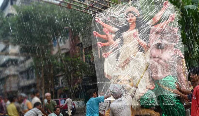 sssl দেবীপক্ষের সূচনা থেকেই বৃষ্টি, কেমন থাকবে পুজোর আকাশ, জানাল হাওয়া অফিস