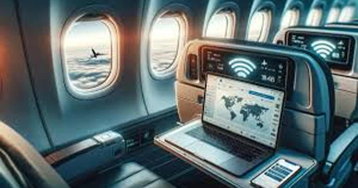 Aircraft internet use