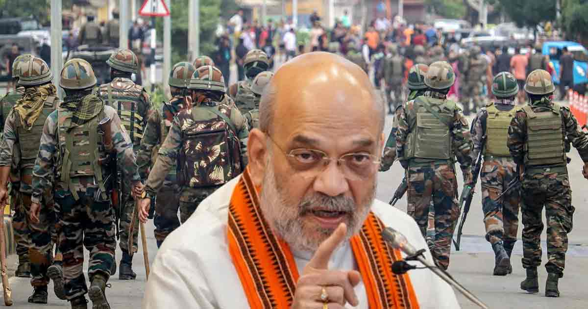 Amit Shah Deploys 4,000 Central Forces to Manipur