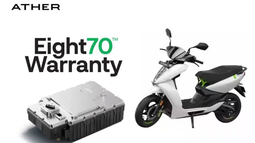 Ather announces an 8-year warranty for the Rizta and 450 series