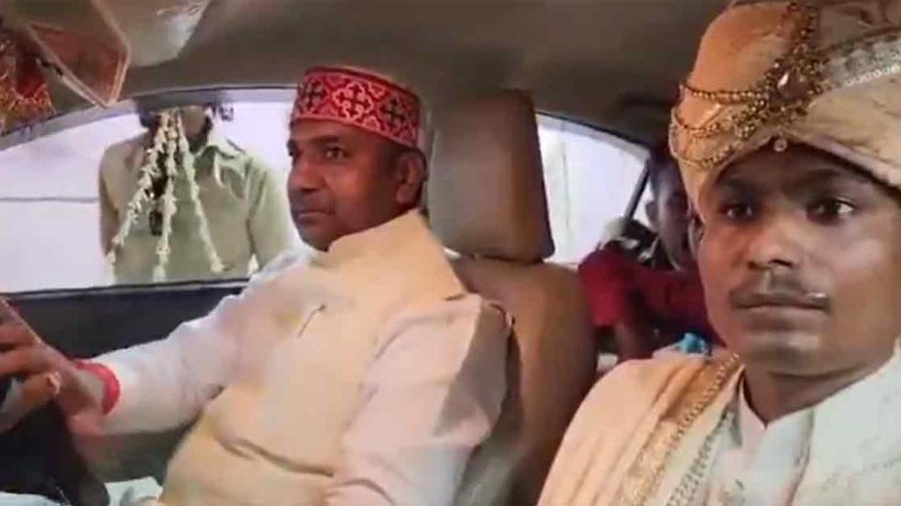 BJP MLA Ganesh Chouhan Drives His Driver’s Car to Wedding, Goes Viral