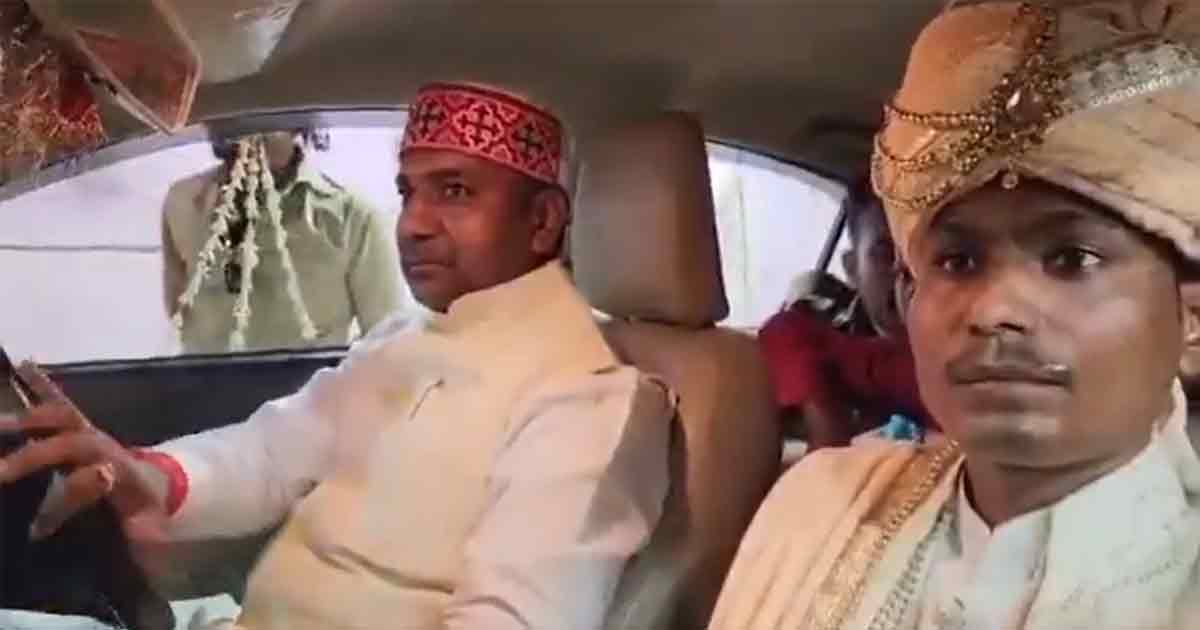 BJP MLA Ganesh Chouhan Drives His Driver’s Car to Wedding, Goes Viral