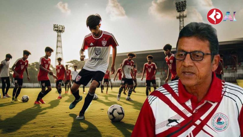 Sanjoy Sen and Bengal Football Team Qualify to Santosh Trophy Final beat Services by 4-2 goal