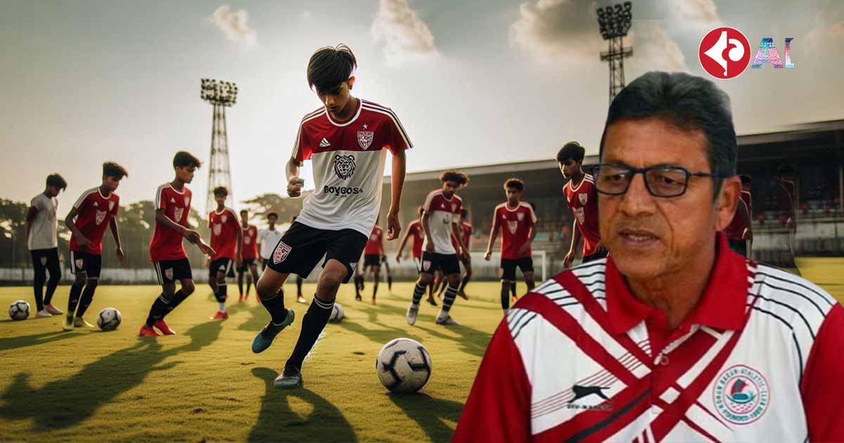 Sanjoy Sen and Bengal Football Team Qualify to Santosh Trophy Final beat Services by 4-2 goal