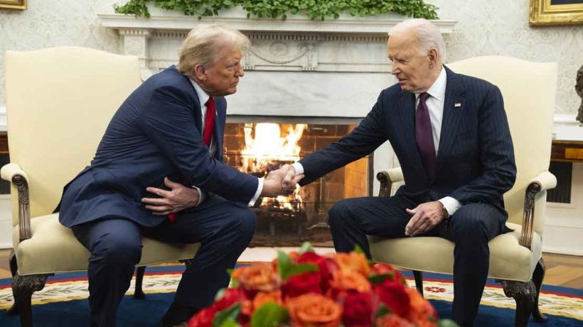 Biden and Trump Meet at White House