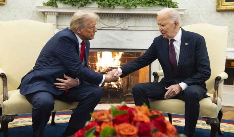 Biden and Trump Meet at White House