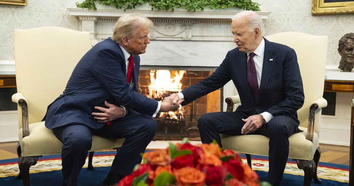 Biden and Trump Meet at White House