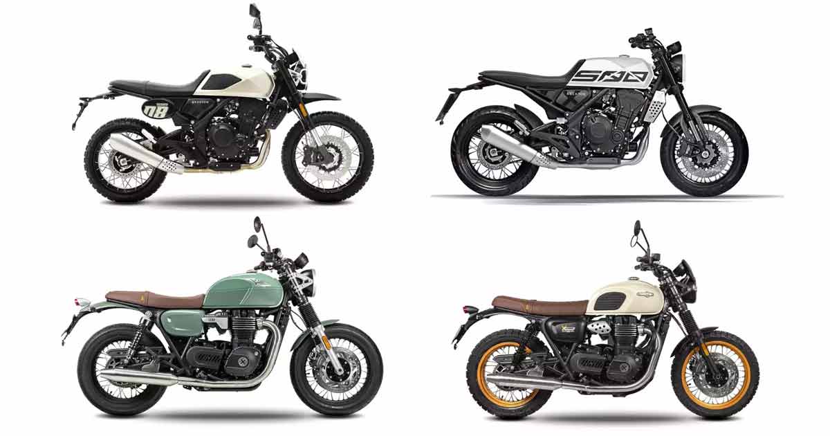 Brixton Motorcycles launched 4 bikes