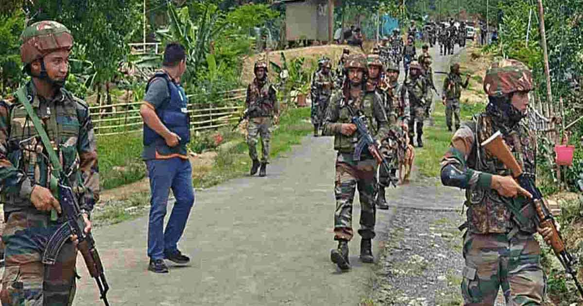 Mob Destroys Assam Rifles Camp in Manipur; Curfew Imposed in Parts of Kangpokpi District