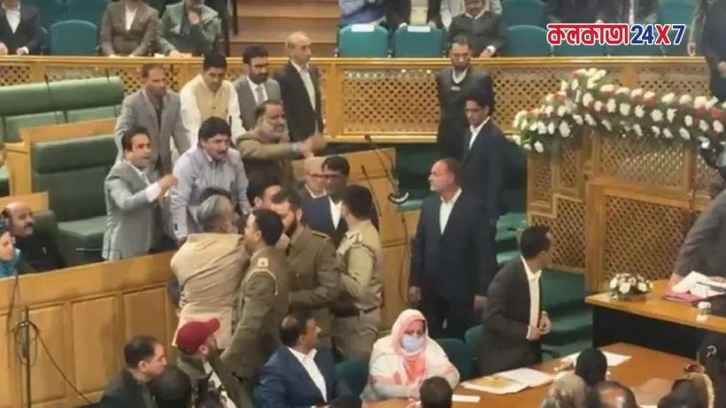 Chaos Erupts in J&K Assembly's First Session