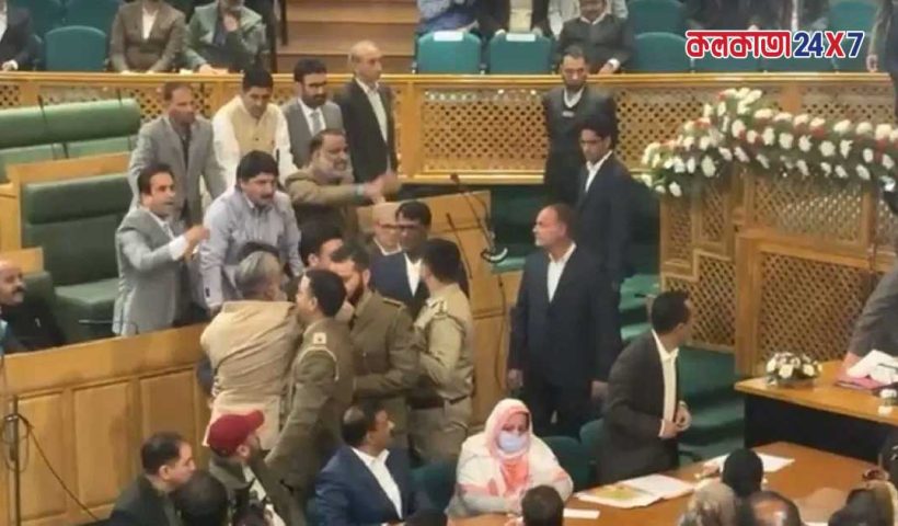 Chaos Erupts in J&K Assembly's First Session