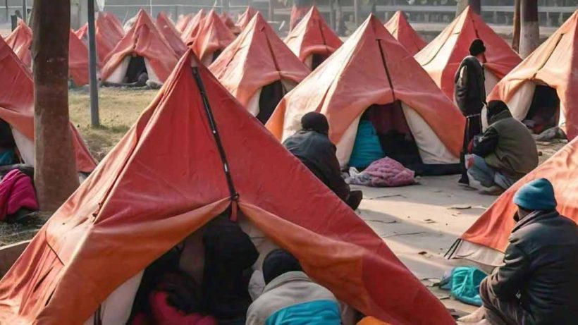 Delhi Government Homeless Shelter