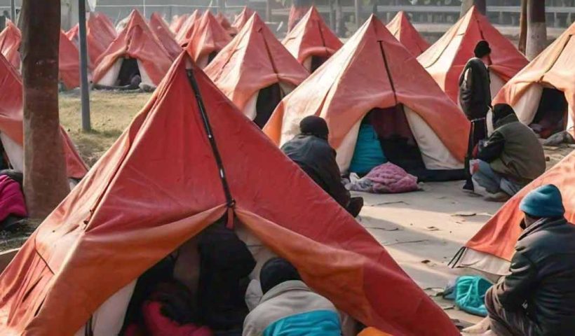 Delhi Government Homeless Shelter