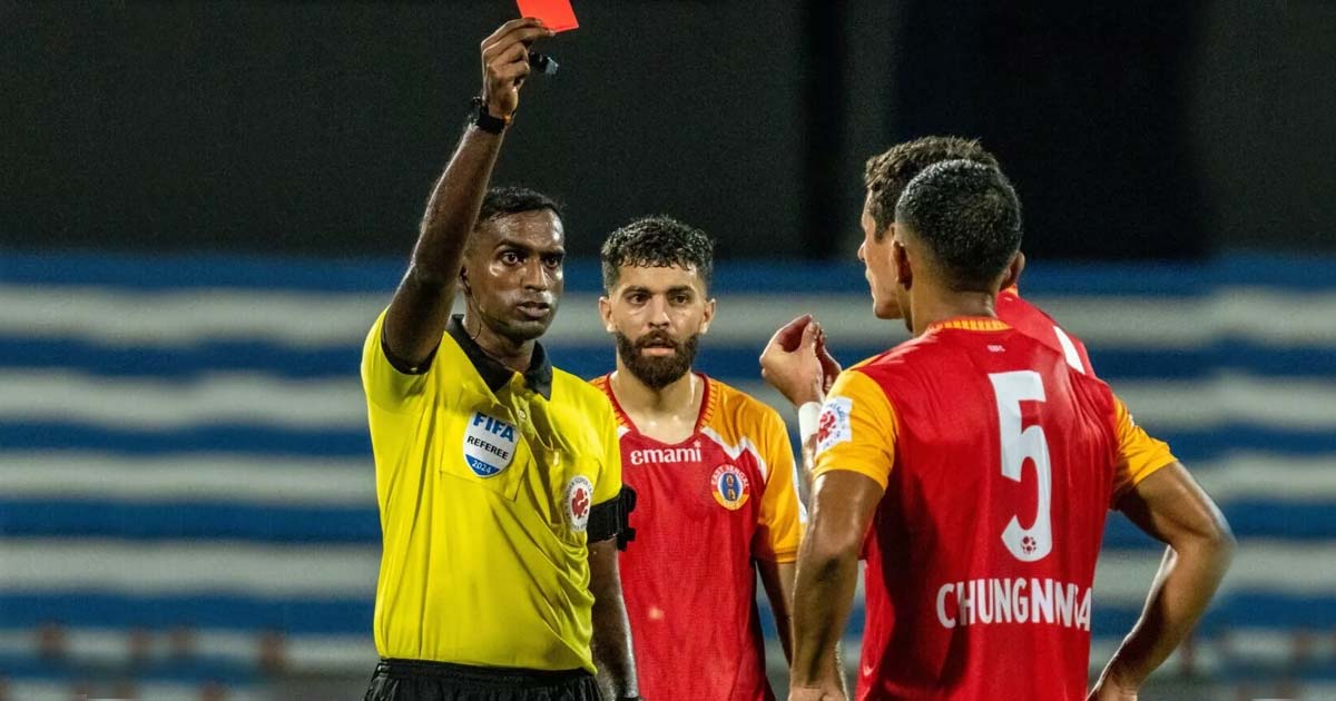 East Bengal's Red Card Woes