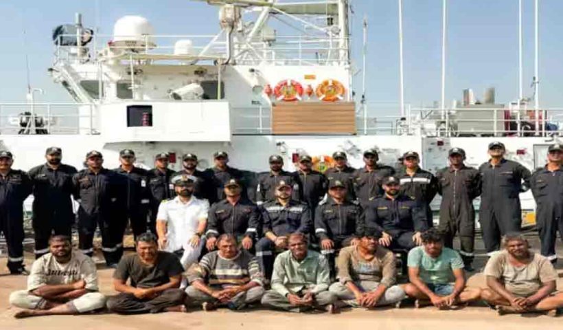 Fishermen rescue operation