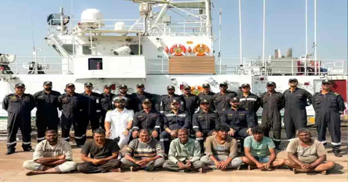 Fishermen rescue operation