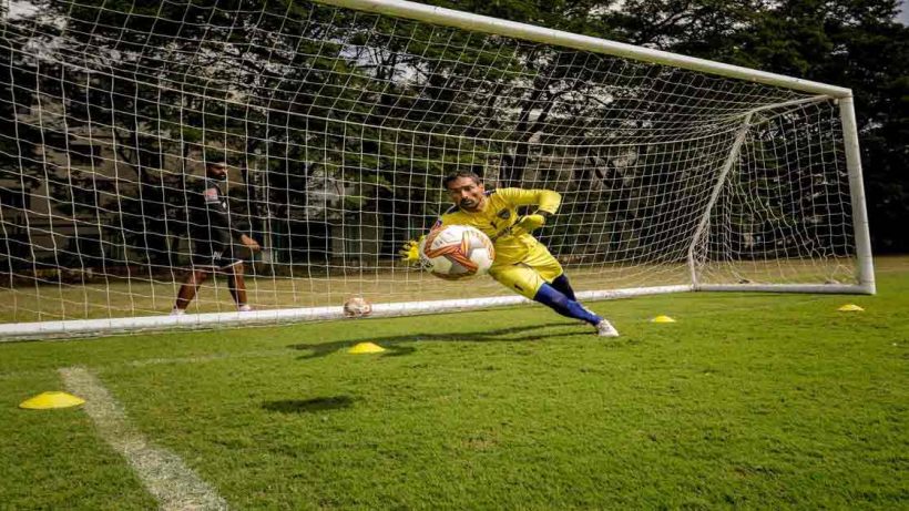 Goalkeeper Karanjit Singh