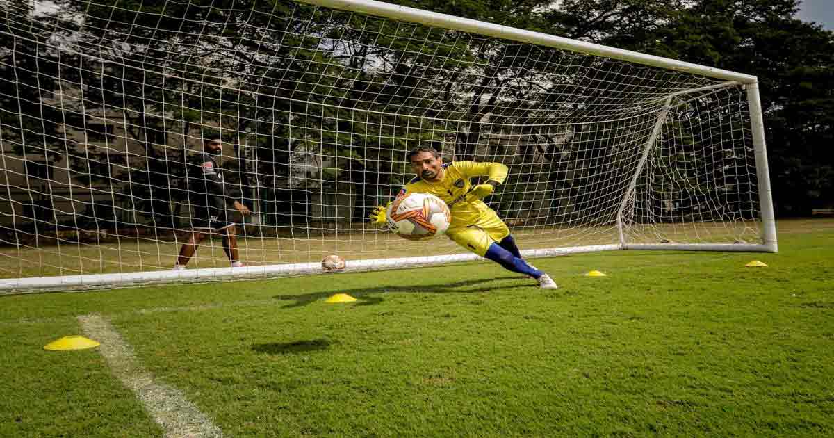 Goalkeeper Karanjit Singh