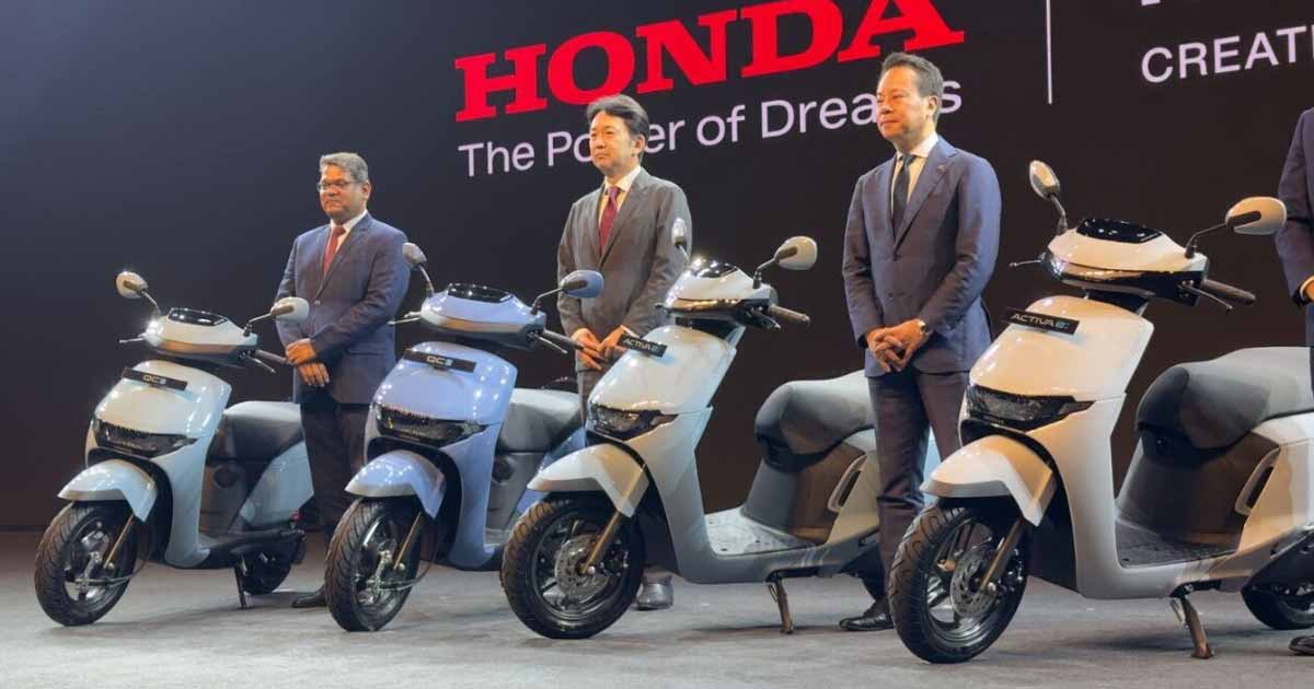 Honda Activa e and QC1 revealed