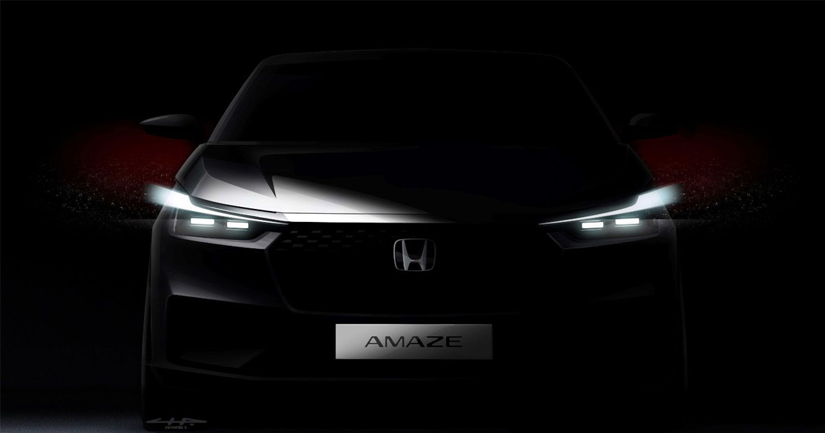 Honda Amaze will launch soon