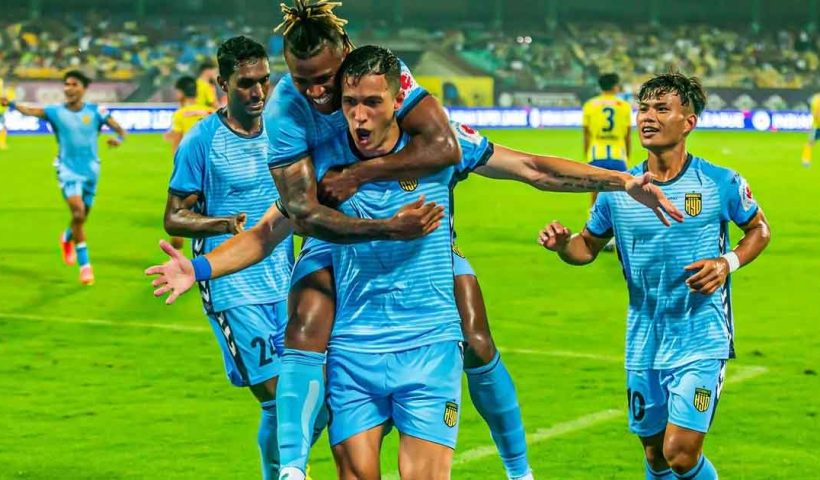 Hyderabad FC scripted a sensational comeback to sink Kerala Blasters