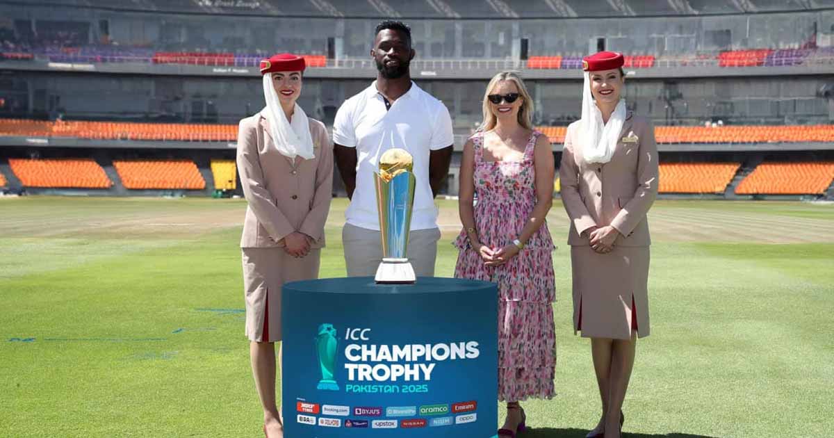 ICC Sends Champions Trophy to Pakistan for Countrywide Tour