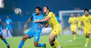 India vs Malaysia football friendly